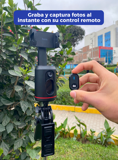 Mini Trípode IA con seguimiento facial 360°