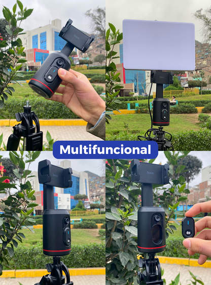 Mini Trípode IA con seguimiento facial 360°