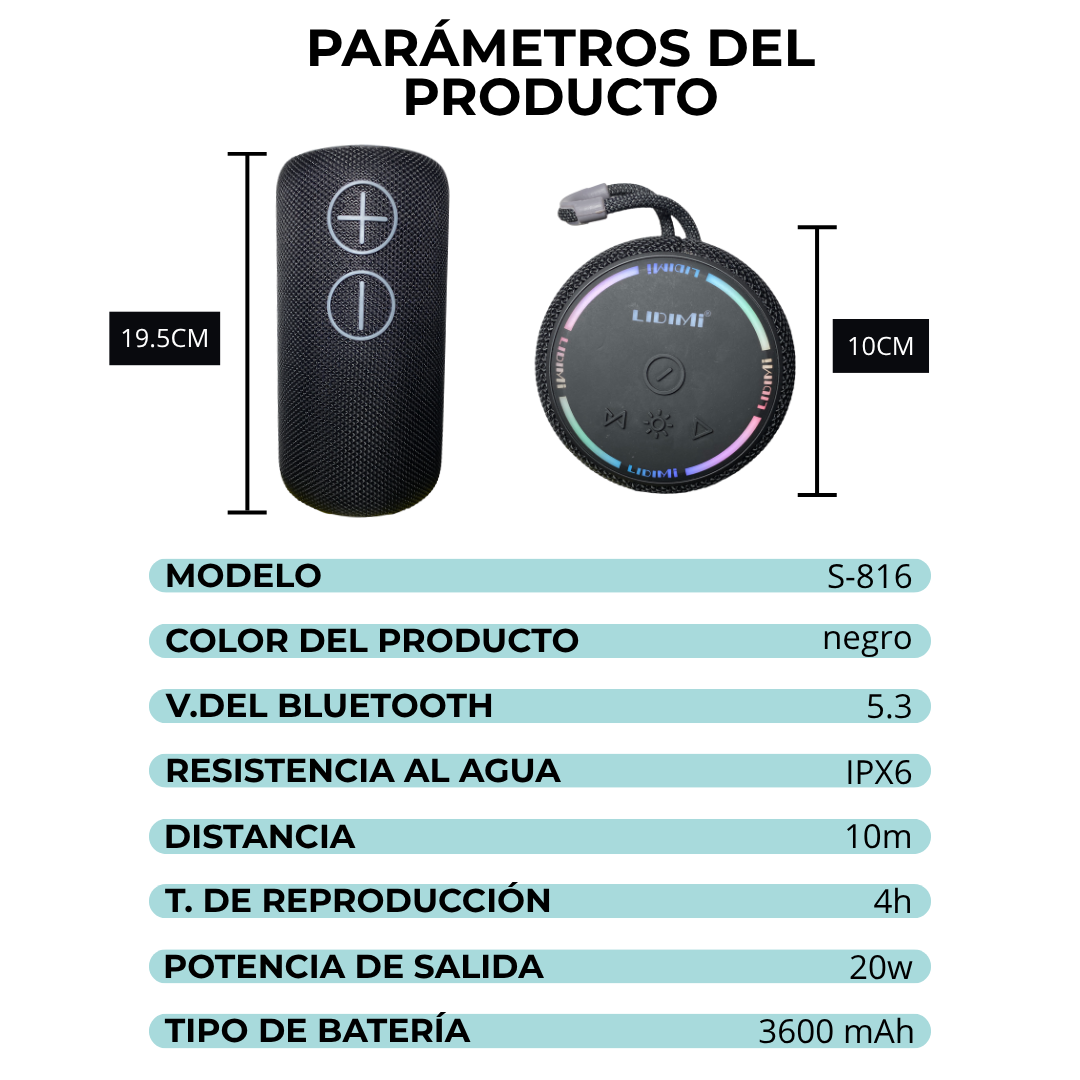 PARLANTE LIDIMI SD-816 ORIGINAL