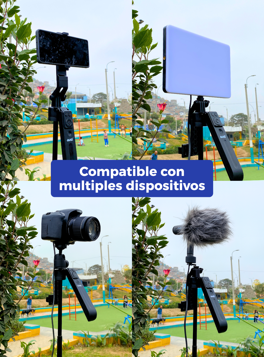 Trípode con seguimiento facial automático 🤖